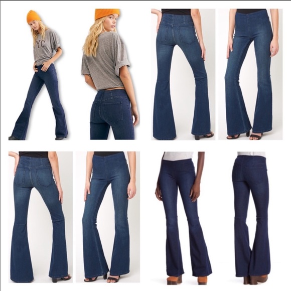 Free People Denim - NWT Free People Pull On Penny Flare jeans Sz 25